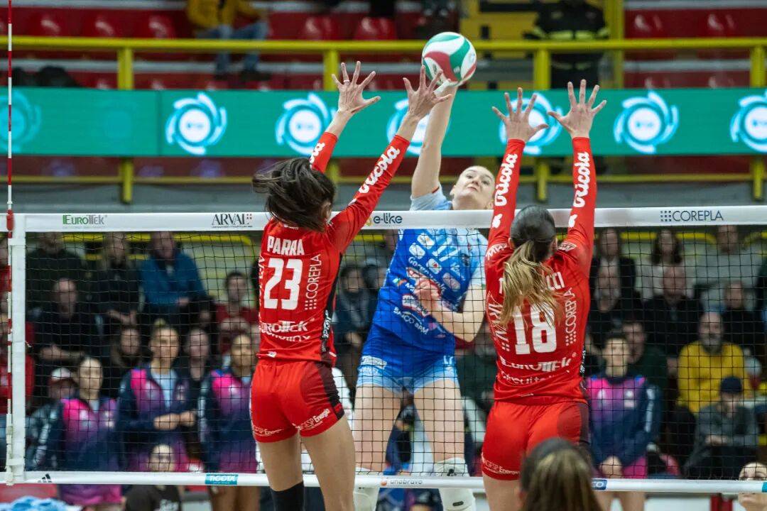 3-2！意甲女排逆转局 托洛克36分率队翻盘 石川真佑仅得1分